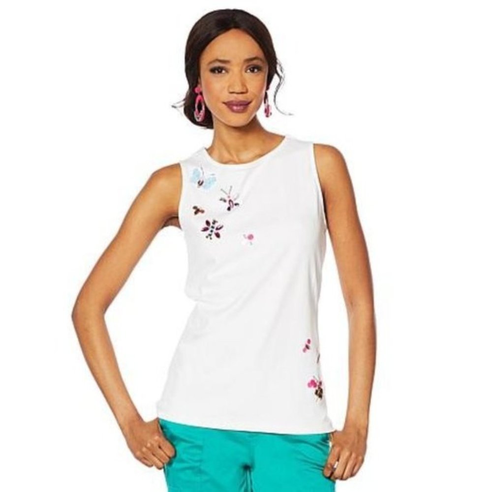 Lemon Way Perfect Pima Butterfly Tank